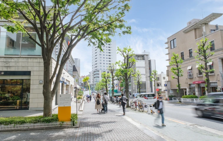 代官山・恵比寿・広尾エリアの風景
