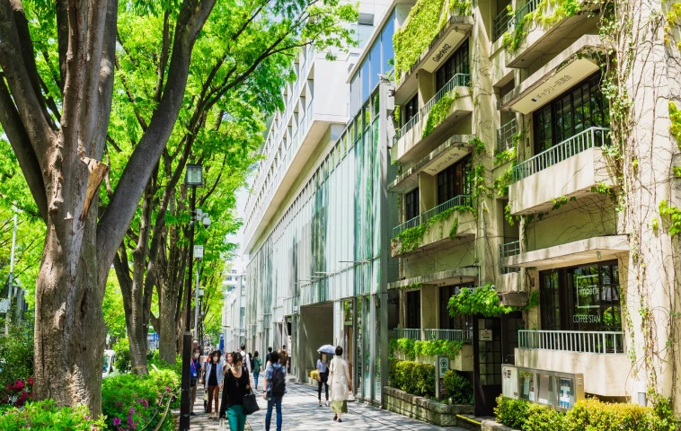 青山・表参道エリアの風景